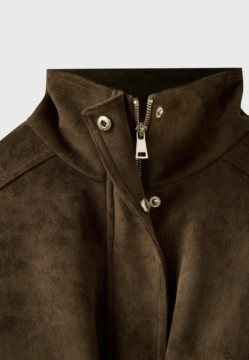 Stradivarius Bunda z umělé kůže